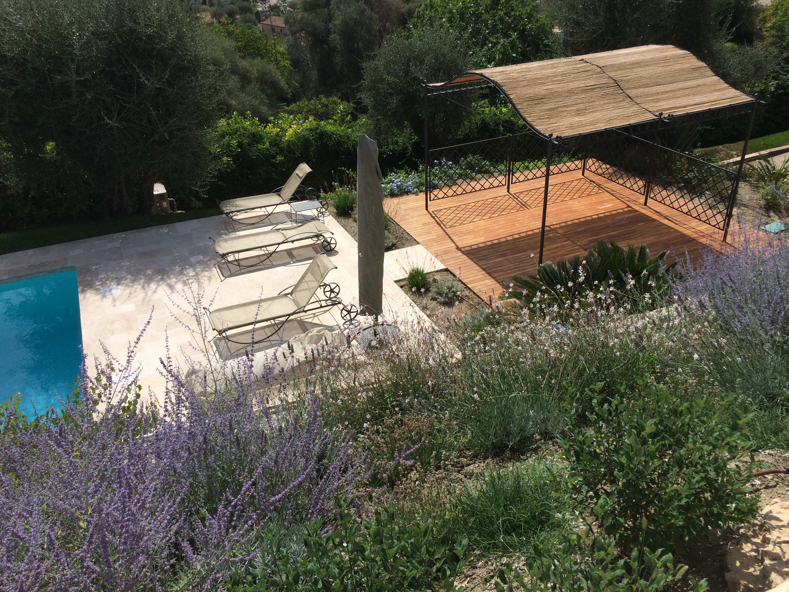 Terrasse et accès
