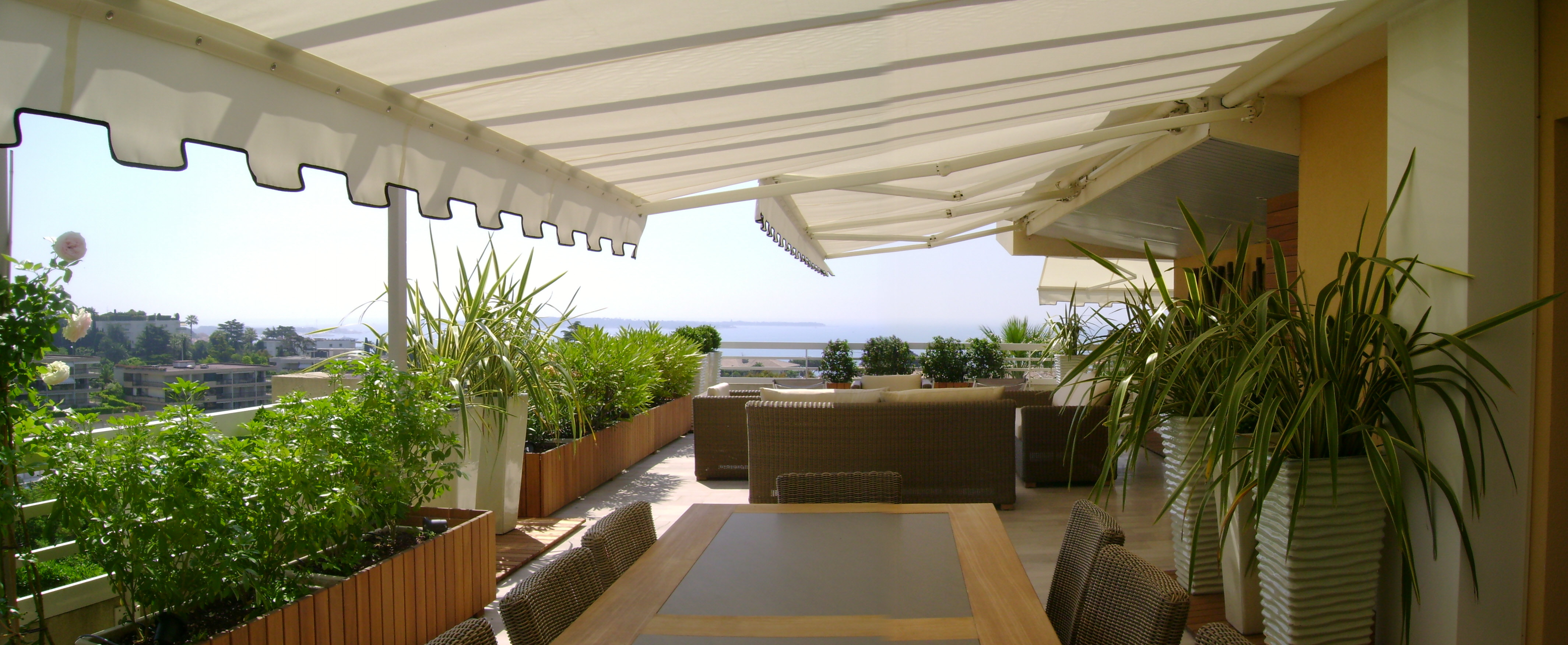 Terrasse contemporaine